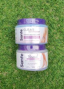 Sanfe Body Cream & Scrub Combo