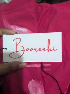 Instagram store Bareeki hand painted Kurta Set