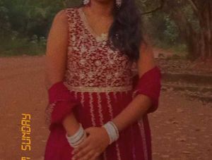 Elegant Purple Embroidered Kurta Set