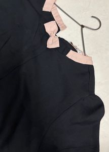 Classic Black Short Sleeve Top