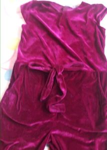 Velvet Jumpsuit