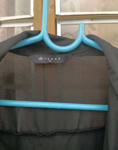 Chic Black Long Sleeve Shirt