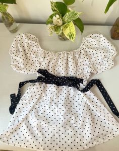 Pinterest inspired Polka Dot top🪷✨