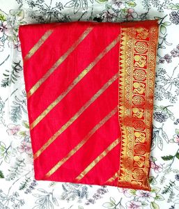 NEW RED SAREE