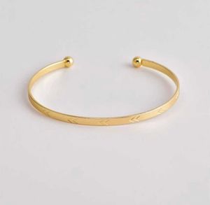 Gold Toned Arm Bangle Bracelet