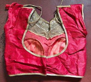 Embellished red Blouse