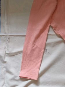 Cute Pink Long Sleeve Top