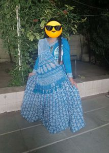 Beautiful Blue Ethnic Lehenga Choli