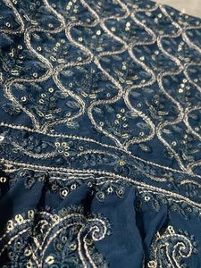 Stylish Blue Kurta Set with Dupatta