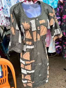 Stylish Printed frock Midi Dress