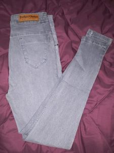 Grey Skinny Fit Jeans