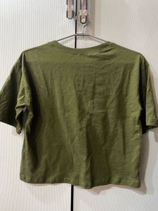 Olive Green "Stay Kind To Yourself" Tee