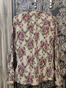floral cotton top