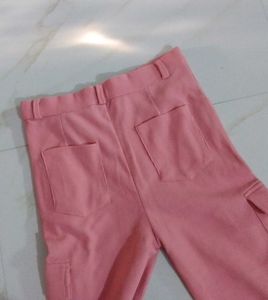 Pink Cargo Pants