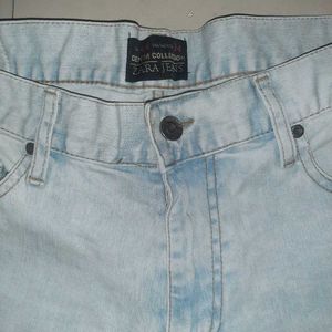 Authentic ZARA Light Wash Denim Jeans - Men