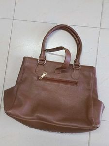 Stylish Brown Leather Bag 👜