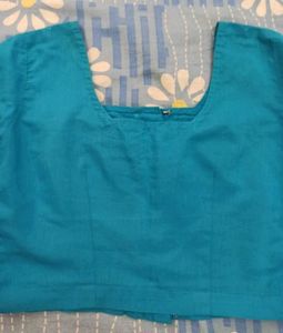 Turquoise Blue Blouse