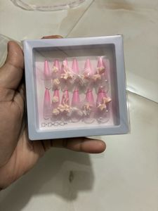 Pretty Pink Press-On Nails