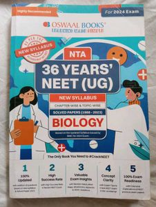Oswaal Books NEET UG Solved Papers (3 Book
