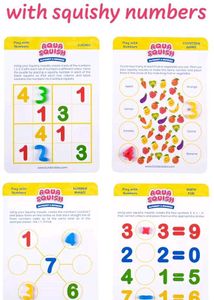 FundooLabs® Alphabet &amp; Numbers Aqua Squish Kit