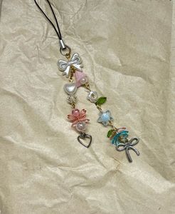 Cute Handmade Beaded Keychain/PhoneCharm (an