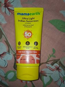 Mamaearth Ultra Light Indian Sunscreen SPF 50