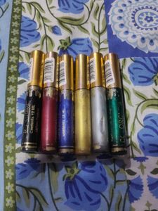 Set Of 6 Piece Multi Colored Eyeliners