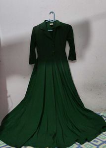 Elegant Green Maxi Dress