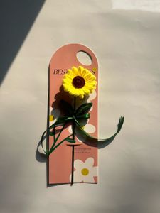 Handmade Crochet Flower Brooch Set