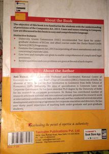 Taxmann's Company Law Book