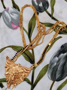 Elegant Gold-Plated Mangalsutra🥰new 🆕