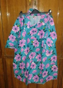 Beautiful Floral Print Kurta set