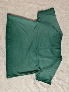 y2k Green Graphic Print T-Shirt