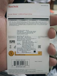 SanDisk New Pendrive 128gb Sealed Pack💯