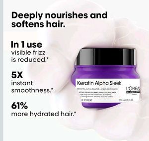 L'Oreal Keratin Alpha Sleek Mask