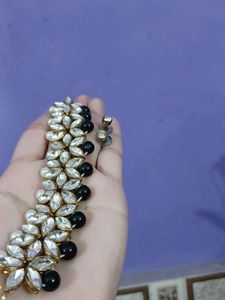 Black Kundan Choker