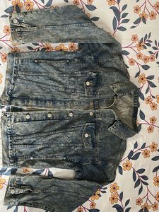 Acid Wash Denim Jacket