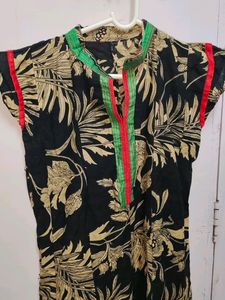 Round And Straight Kurti