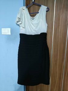 Chic Draped Midi Dress
