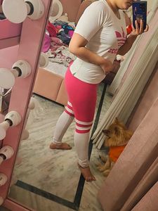 Adidas Tee &amp; Leggings Set