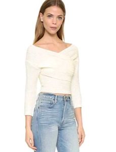 Fluffy Knit Crop Top