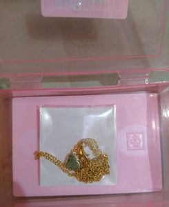 Gold Heart Pendant Necklace