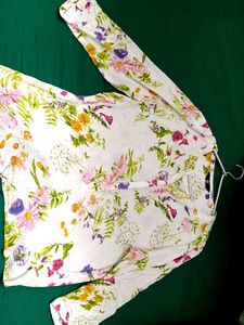 Floral Top Western