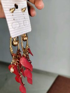 Boho Leaf Dangle Earrings