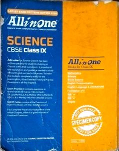 All in One Science Class IX Book