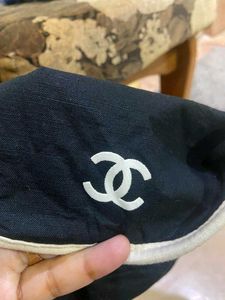 chanal Stylish Black Bucket Hat