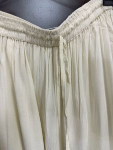 Flowy Cream Palazzo