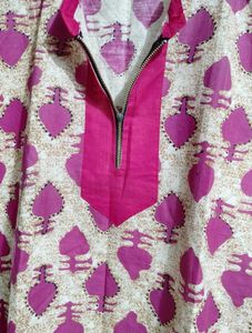 Pink Printed Tunic