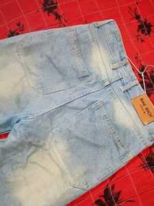 Light Wash Wide Leg Jeans