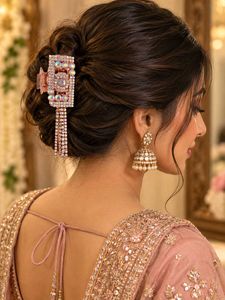 Sparkling Bridal Hair Claw Clip